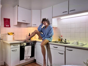 Just preparing a morning snack you want a taste part 1