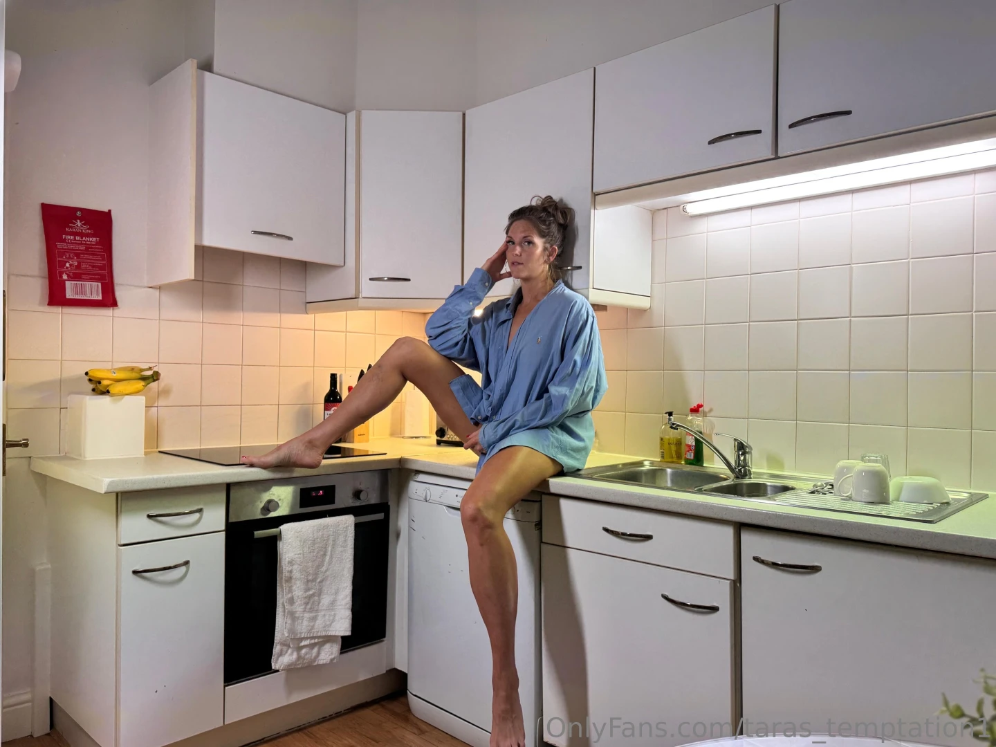 Just preparing a morning snack you want a taste 