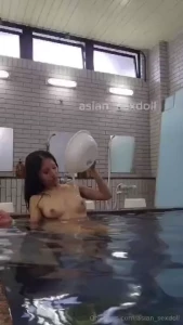 Having a japanese bathhouse all to myself more coming from this