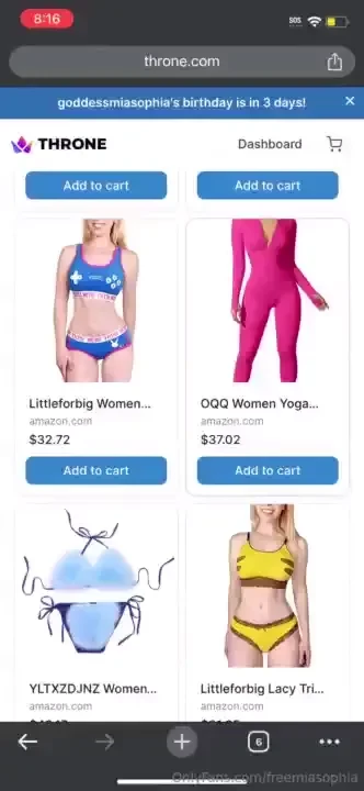 Buy me a present my birthday is tomorrow throne com goddessmiasophia 