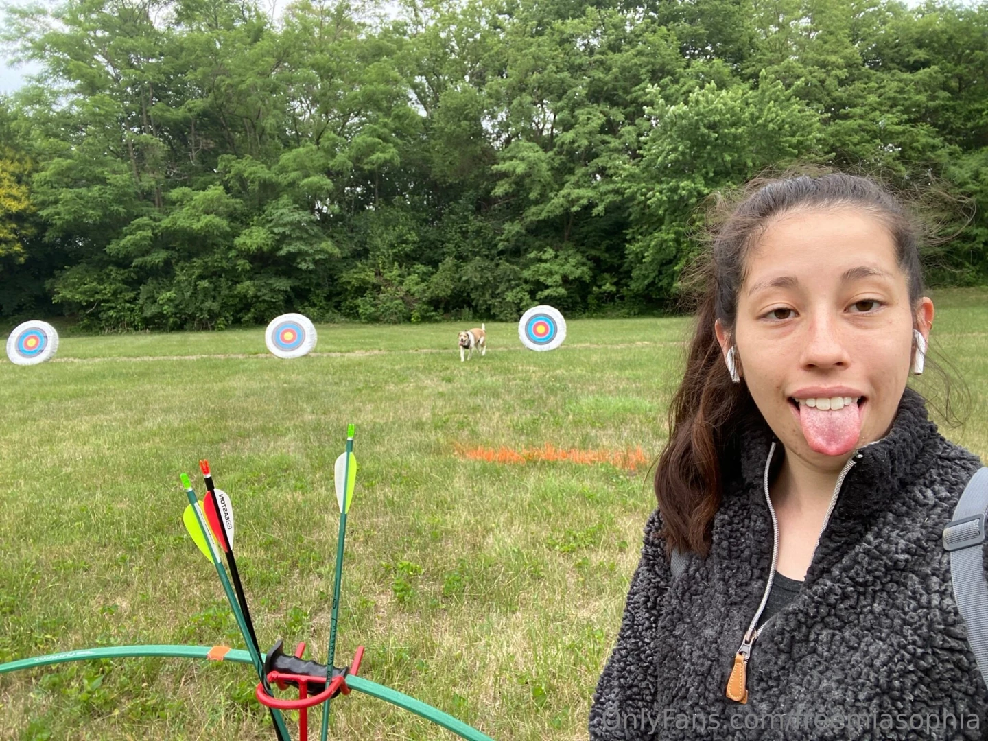 Found this at the park omg should i get an archery set that sounds 