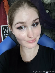 Did my eye makeup for my date with the ghosts of a haunted asylum it
