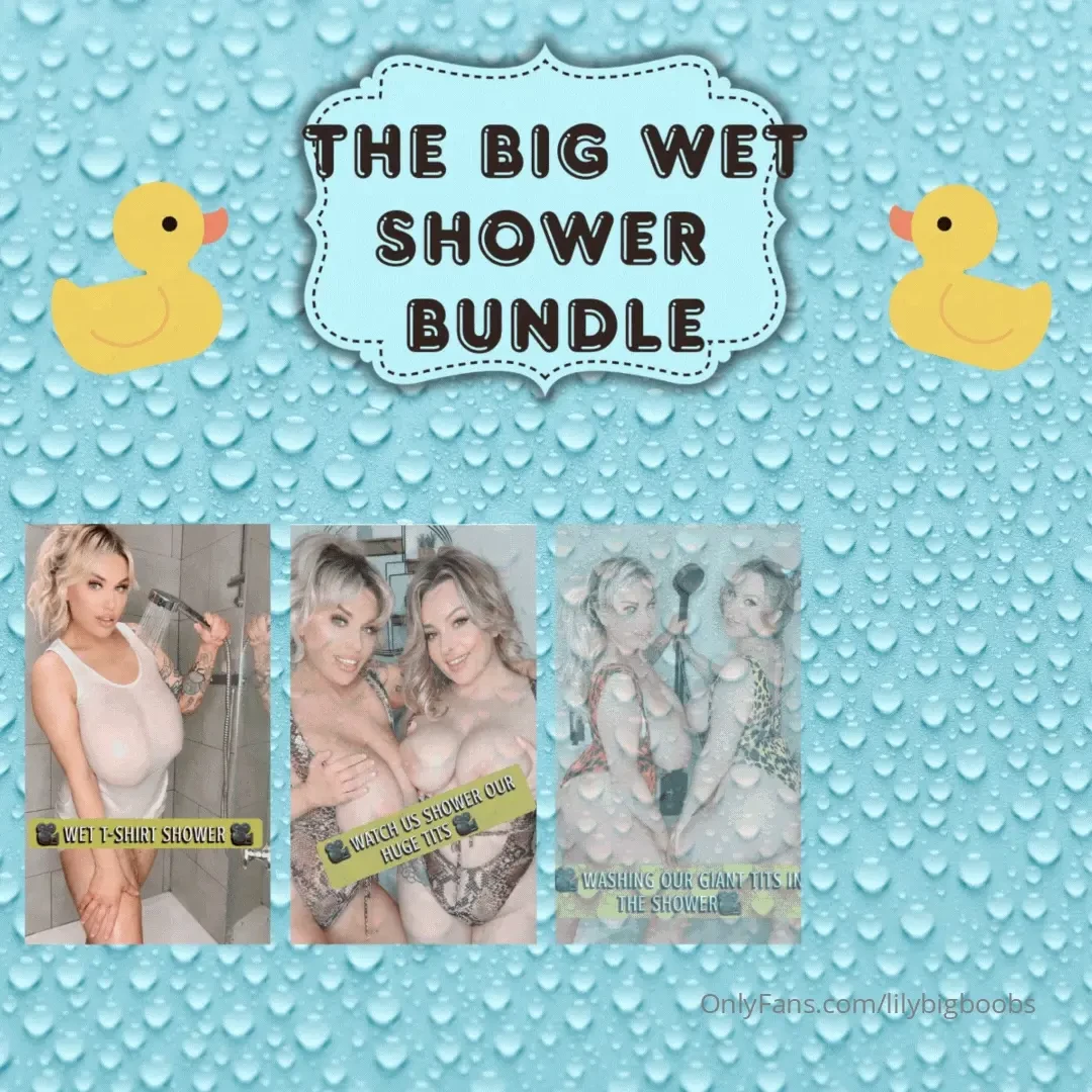 Watch us in the shower 6 x horny mommies wet n wild shower videos nbsp 