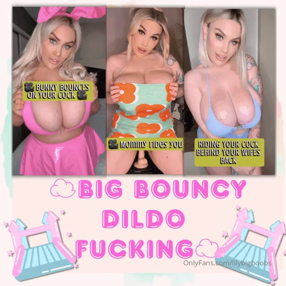 My best and bounciest big dildo fucking videos for you to cum along 