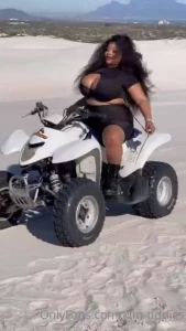 Quad biking on the dessert featuring my twins ya dig sending you full