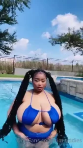 Hey it s almost winter this side the pool was supposedly cold but