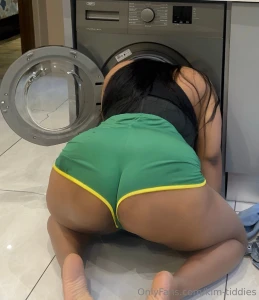 Head got stuck in the washer a bit too long complete blonde moment see