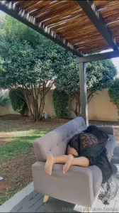 I just had to leave all traces of me all over this couch before