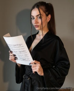 Music is my way of expressing myself this morning i was practicing a