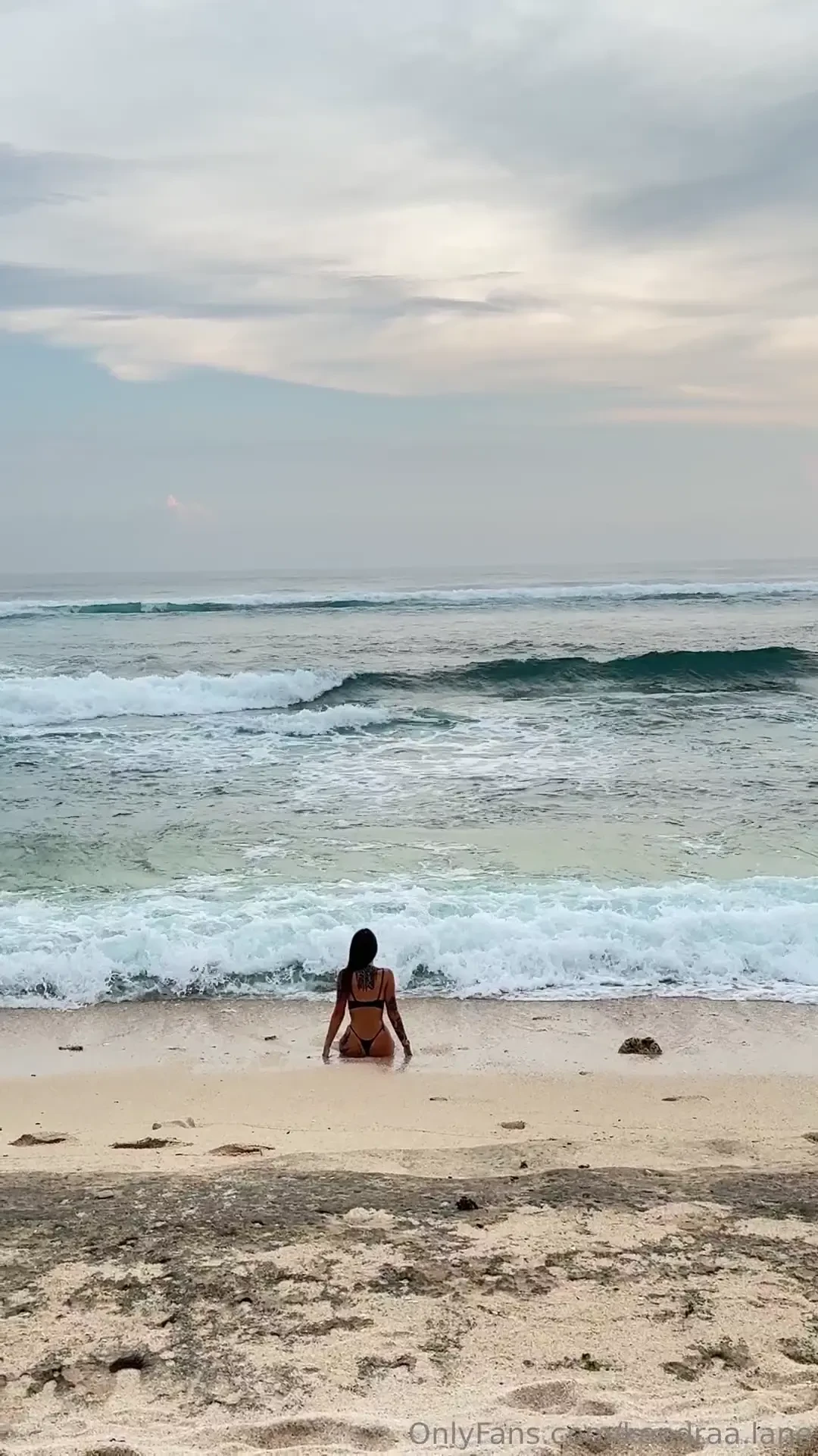 Just wanted to catch some sun but the sea had other plans who s really 