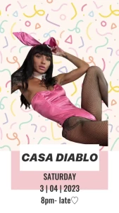 I m at casa diablo again tonight