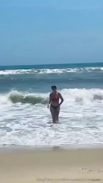 Dancing on the beach 