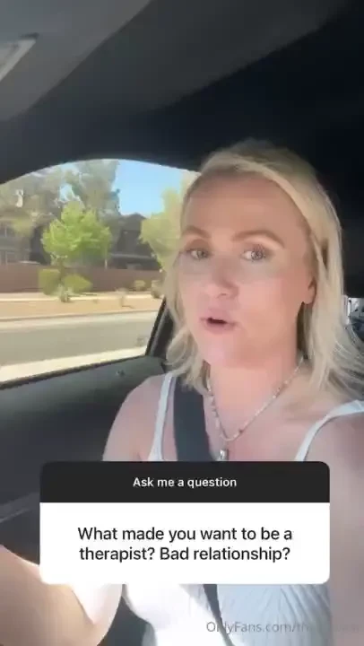 Ask me anything made you a therapist 