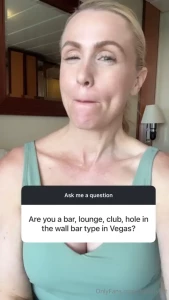 Ask me anything bar or lounge