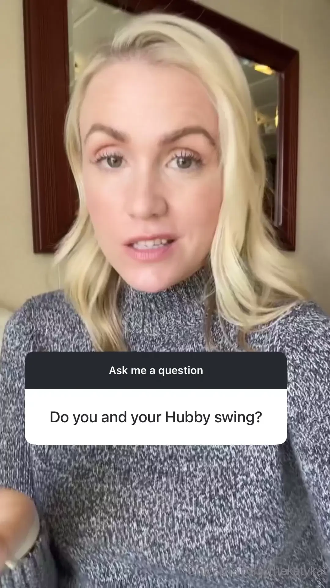 Ask me anything do you swing 