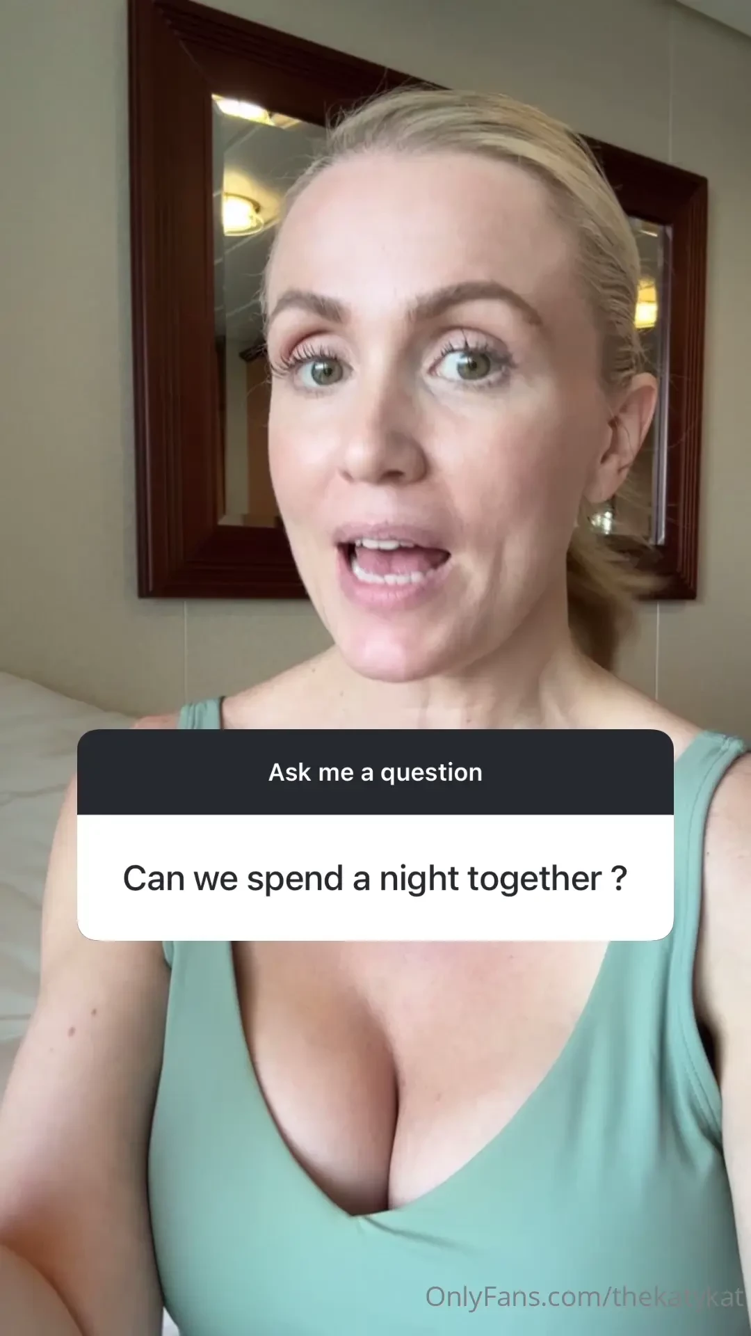 Ask me anything spend night together 