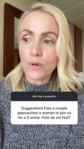 Ask me anything threesome approach