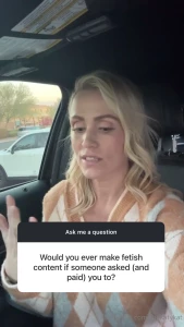 Ask me anything fetish content