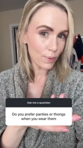 Ask me anything thongs or panties
