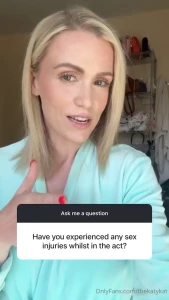 Ask me anything sex injuries