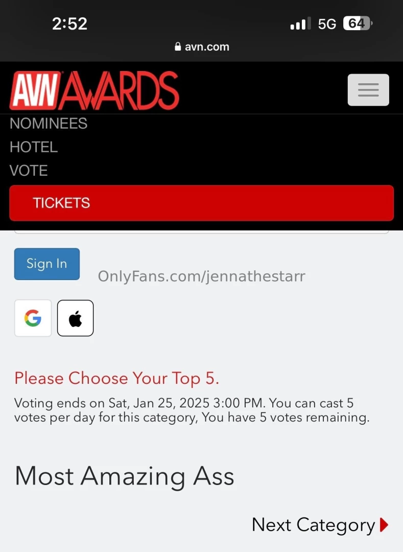 I am nominated by fan votes so don t forget to vote for me winner is 