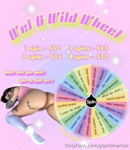 Amp - - - - 4 spins max per person game exclusive prizes including