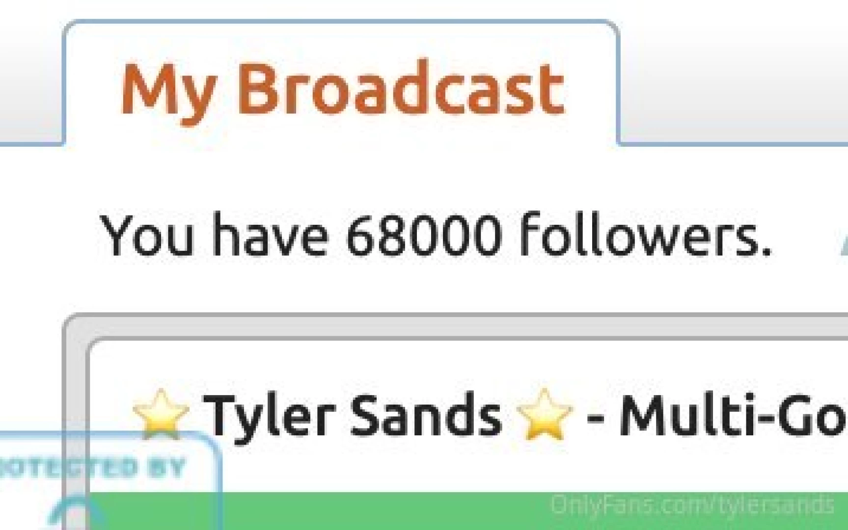 Wowzers thank you followers 