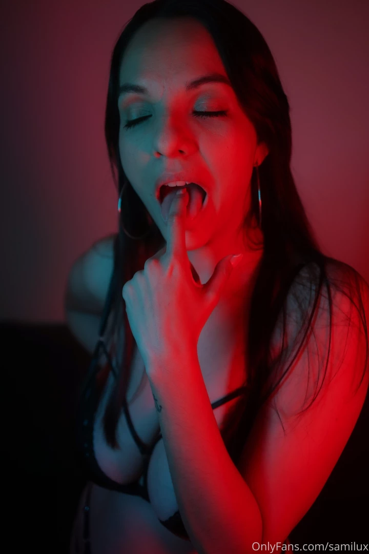 Lick me and you will see 