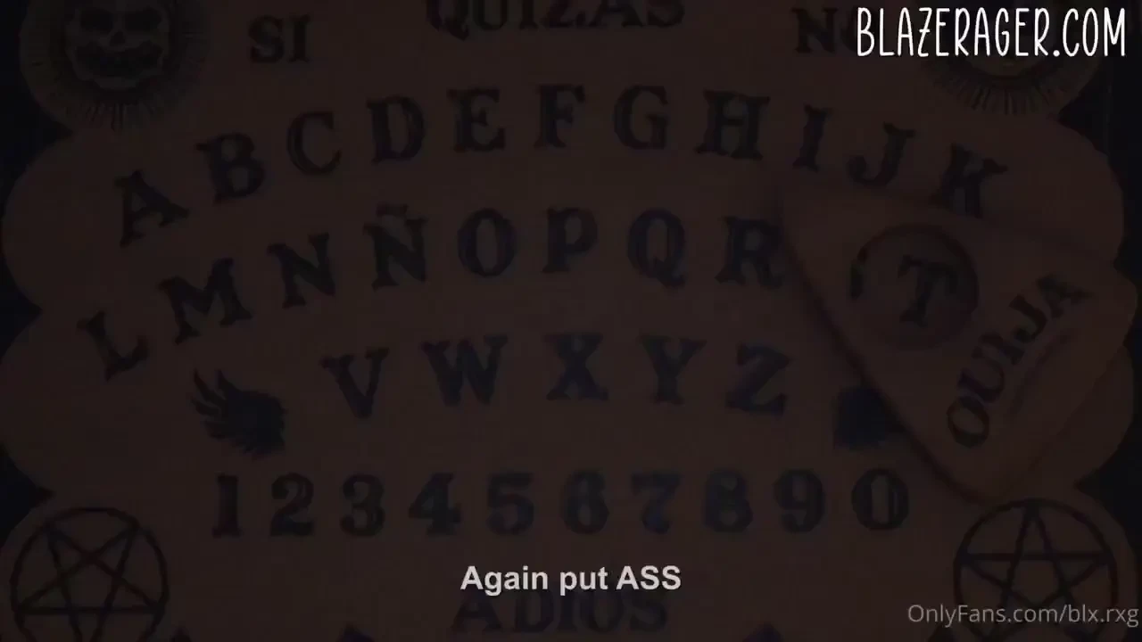 I went to visit my friend caroalvaro with a ouija that i found and we 