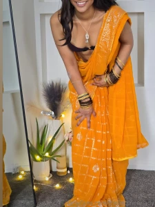 Saree striptease from the viral reel amp new 8 dildo riding squirting
