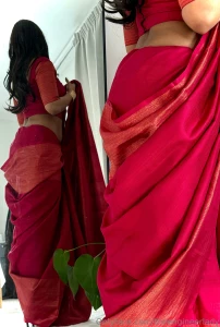 New indian traditional saree video stripping grwm all about saree part 3