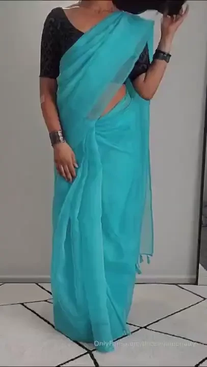 After family get-together saree stripping and masturbation 8 min slow part 2 
