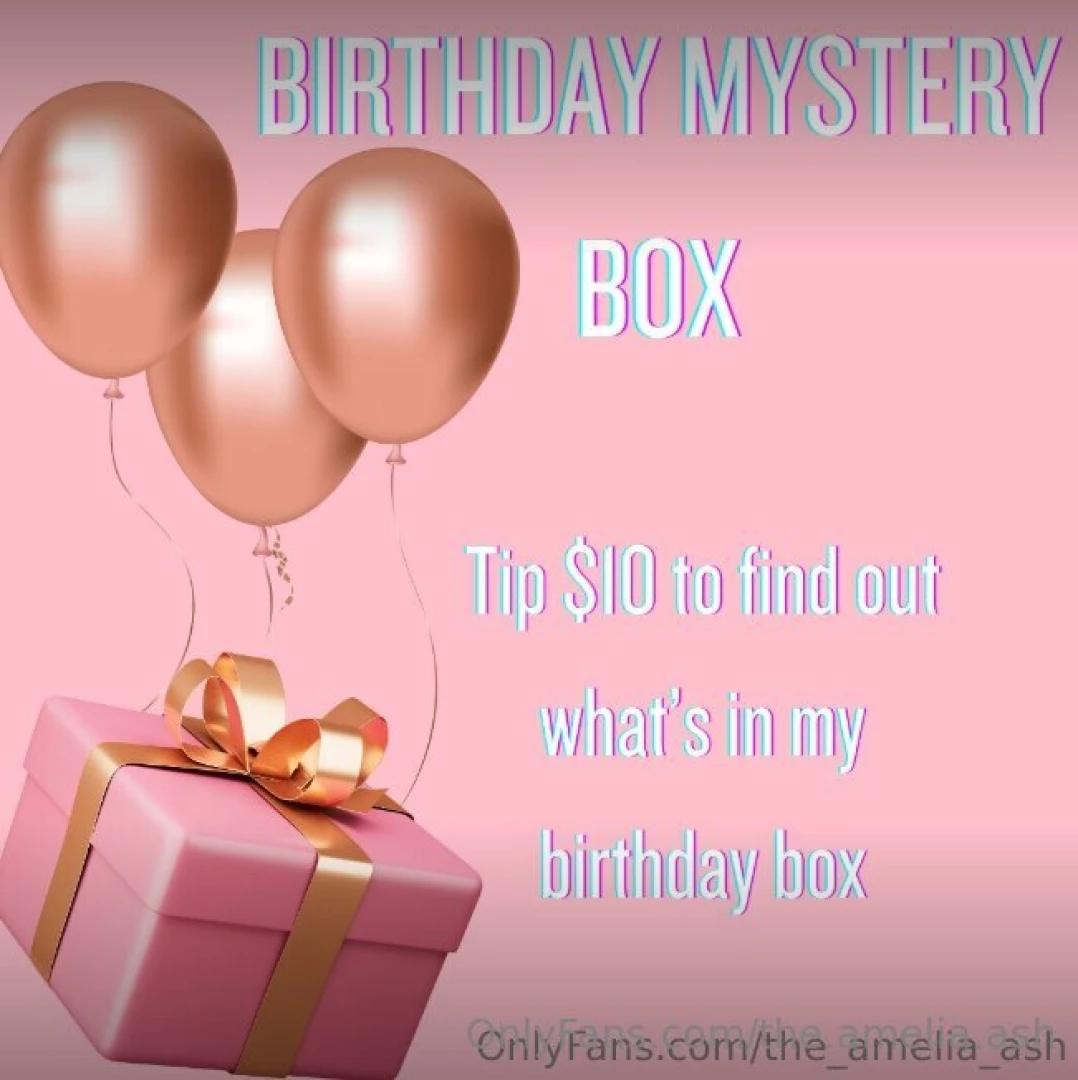 Can t wait for my birthday neither can i tip 10 and i ll send you a 