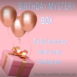 Can t wait for my birthday neither can i tip 10 and i ll send you a