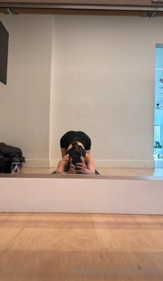 If you saw me in the gym bent over like this what s the first thing 