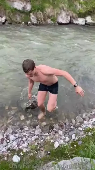 Little ice bath recovery post ride 