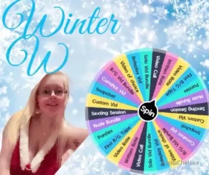 Winter wonderland wheel is here video calls sexting content bundles