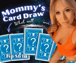 Pick a mystery card from mommy tip 6 to pick a card amp win big limit