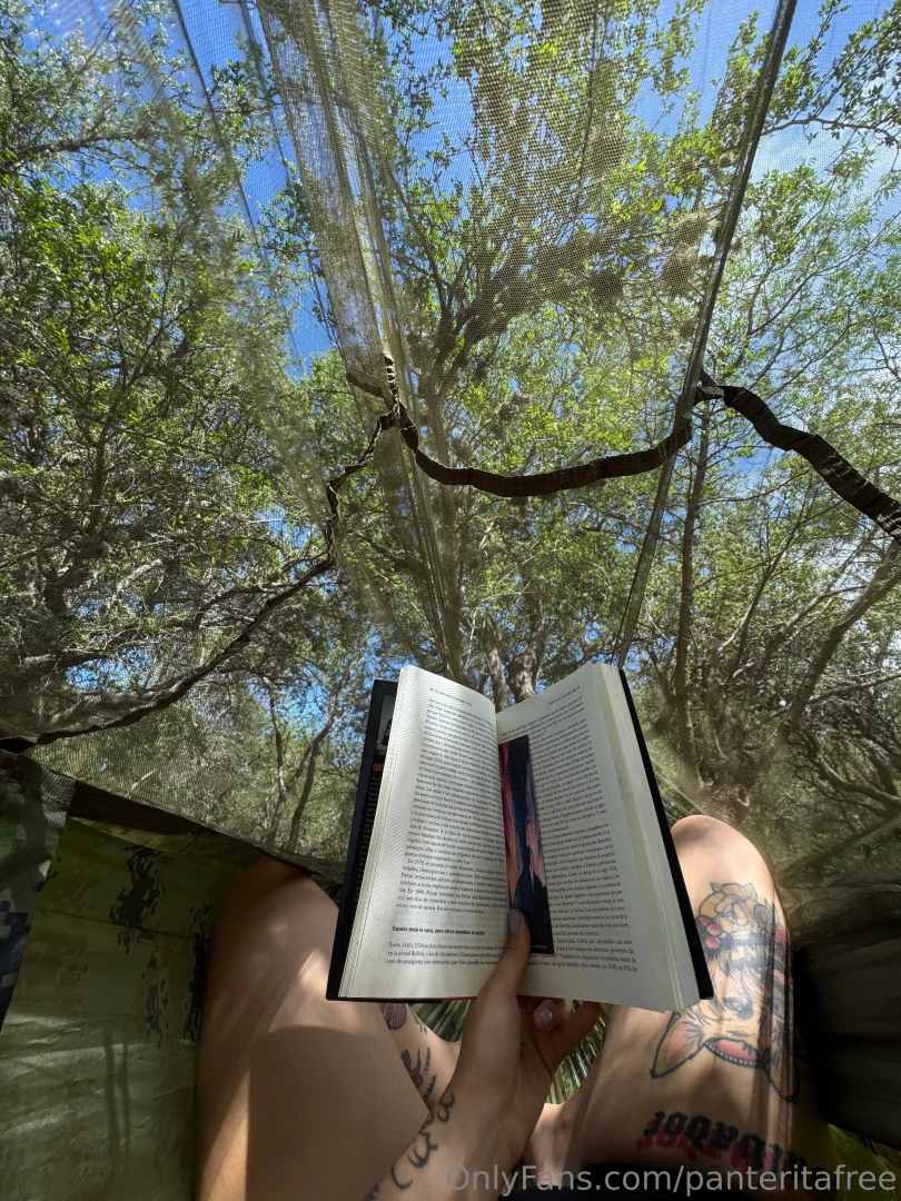 This is my morning reading a book nature pure bliss would you like a part 1 