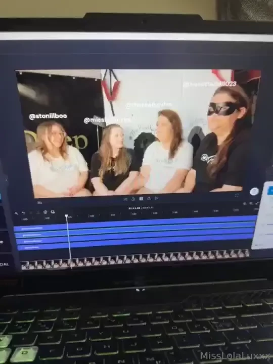 Editing a new series for you featuring therealkaylee sweetteddi1023 