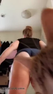 I got video bombed by my cat while thotting it up