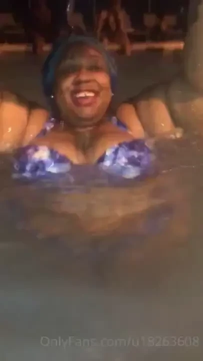 Bbw pool party 