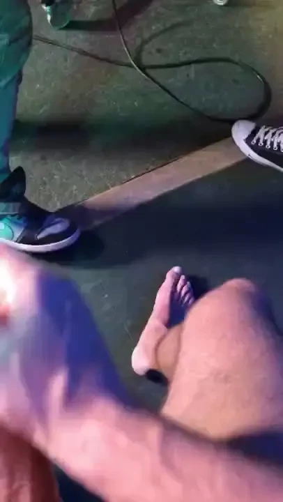 Just stroking my cock getting it ready for a hot scene can you guess 