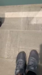 Smelly sweating feet in my gym trainers literally stink