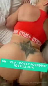 4 doggy pounding watch how he bends me over and pounds me in doggy