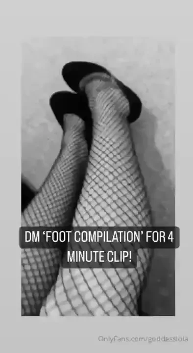 Foot video compilation - foot heel worship a whole 3 minutes and 47 