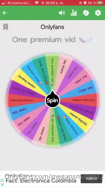 New prizes for spin wheel try your lucky 