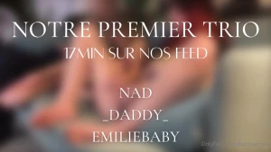 Mon premier trio hff est post iciii babyyemiliie avec ninonnaiade et