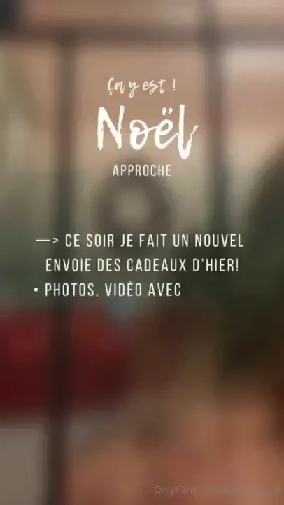 Deux vid os cadeaux ce soir ici babyyemiliie 