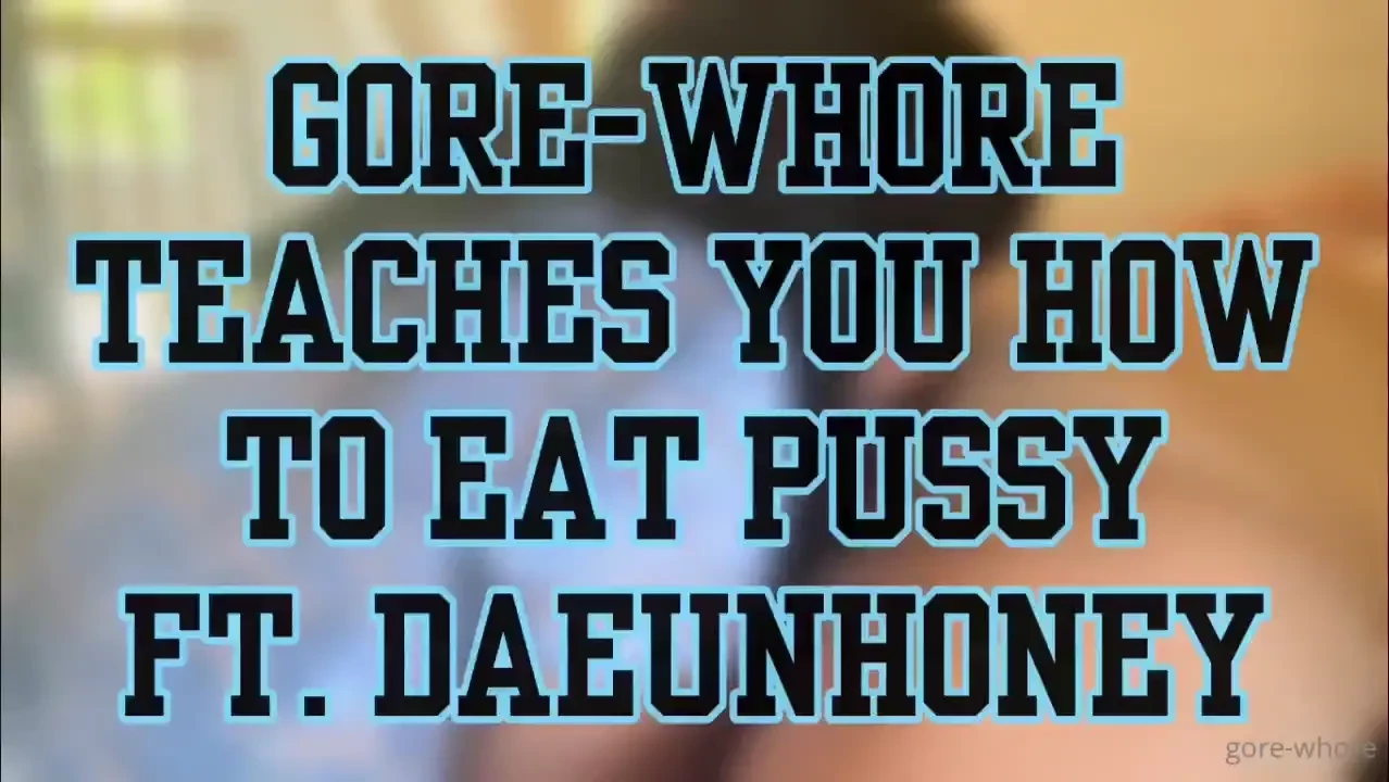 Daeunhoney her pussy was so tasty i was so nervous to eat her pussy 